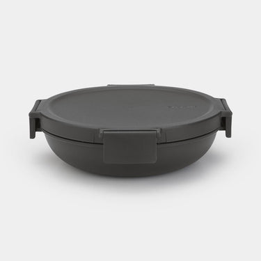 Brabantia make take lunchkom 1l dark grey
