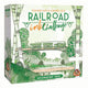 White goblin games railroad ink (natuurgroene versie) dobbelspel (nederlands, 1 - 4 spelers, 30 minuten, vanaf 8 jaar)