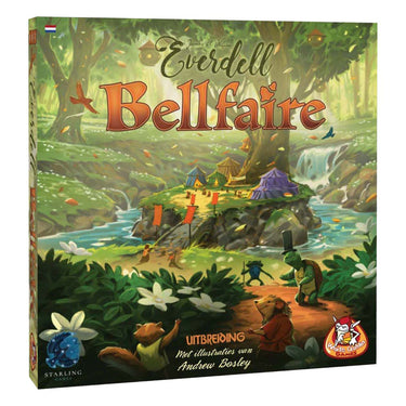 White goblin games everdell: bellfaire bordspel (nederlands, uitbreiding, 1 - 6 spelers, 40 minuten, vanaf 10 jaar)