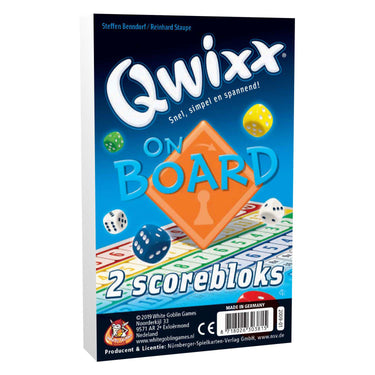 White goblin games qwixx on board bloks - extra scoreblokken
