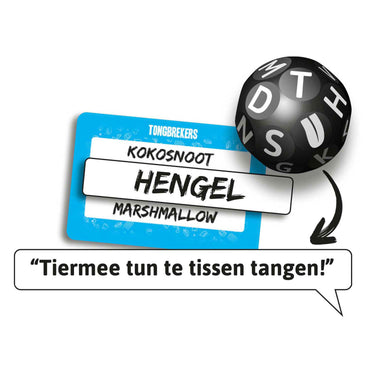 White goblin games - tongbrekers - kaartspel - 3 tot 8 spelers - 30 minuten - vanaf 9 jaar - hillarisch partyspel