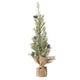 Boltze home kunstkerstboom in jute zak pijnboom ã˜15xh51cm