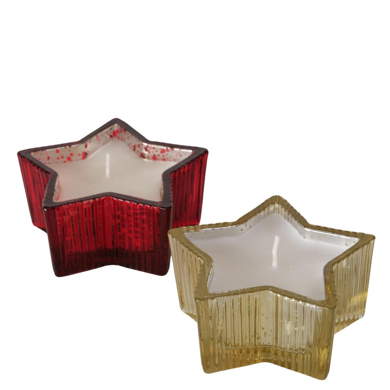 Load image into Gallery viewer, Boltze home kaarsenpot ster 9x9x4cm
