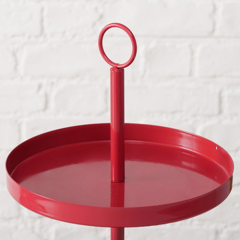 Load image into Gallery viewer, Boltze home etagã¨re samina rood ã˜30xh34cm
