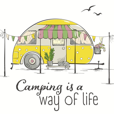 Duni servetten camp life 33x33cm 20-delig