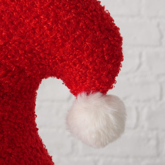 Boltze home deurstopper santa hoed kerstman 18xh28cm