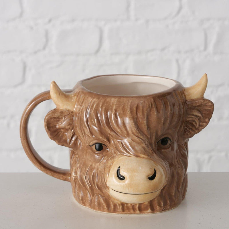 Load image into Gallery viewer, Boltze home mok schotse hooglander 350ml
