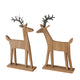 Boltze home figuur hert marono 20x5x30cm 2 assorti