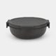 Brabantia saladebak 1,3l dark grey