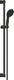 Grohe quickfix vitalio start 110 doucheset - 2 straalsoorten - waterbesparend - matte black