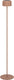 Eglo roccanova-l staande lamp - oplaadbaar (tot 22 uur licht) - solar - 120 cm - steenrood warm oranje - draadloos - dimbaar - binnen en buiten