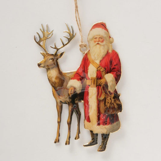 Boltze home kersthanger kerstman