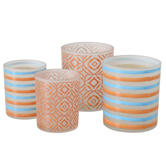 Boltze home windlicht 2-delig h8,3-10cm