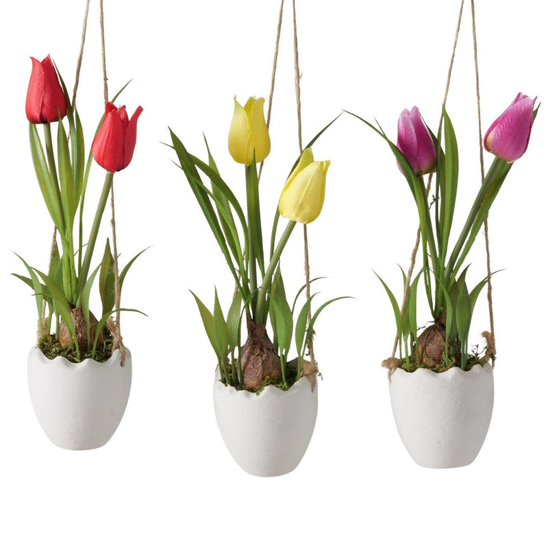 Load image into Gallery viewer, Boltze home boltze hang potplant tulp h23cm
