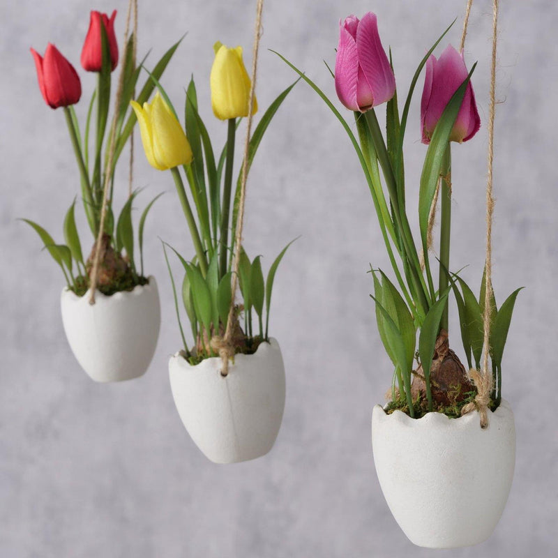 Load image into Gallery viewer, Boltze home boltze hang potplant tulp h23cm
