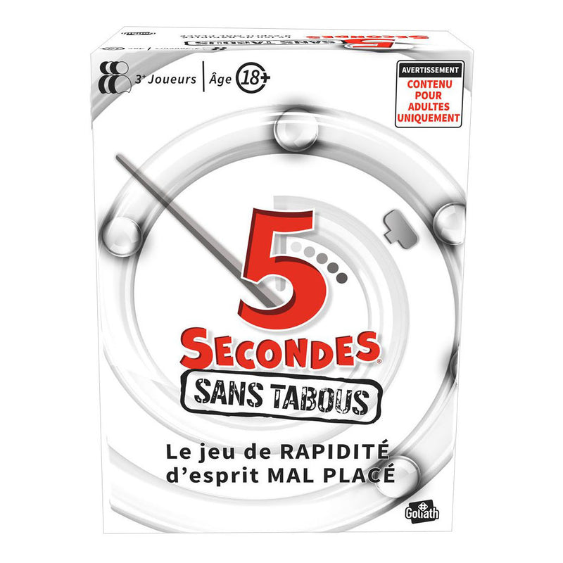 Afbeelding laden in galerijviewer, Goliath games goliath 5 seconds gezelschapsspel uncensored - franstalig
