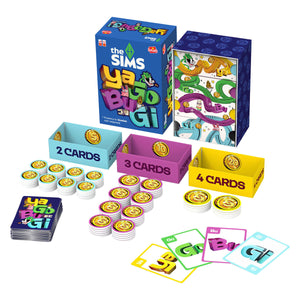 Goliath de sims yagobugi - kaartspel - partyspel - spreek simslish met je vrienden!