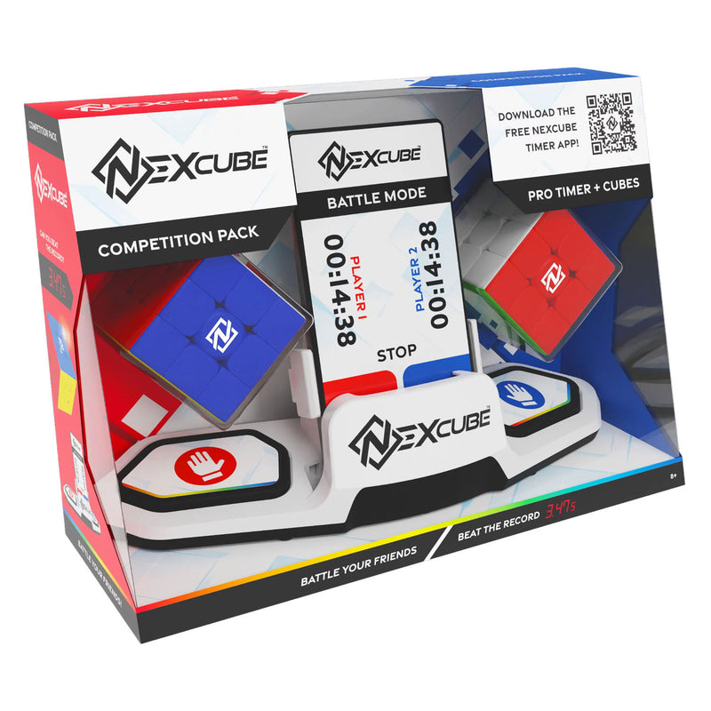 Load image into Gallery viewer, Goliath nexcube competition pack - breinbreker - speed cube - met 2 kubussen en een timer - snelste speedcube op de markt!
