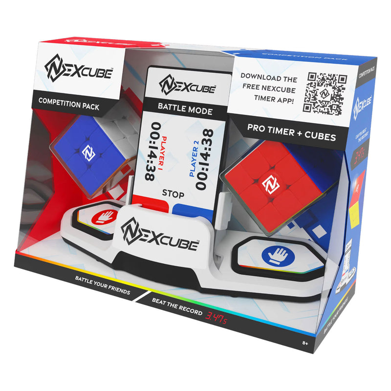 Load image into Gallery viewer, Goliath nexcube competition pack - breinbreker - speed cube - met 2 kubussen en een timer - snelste speedcube op de markt!
