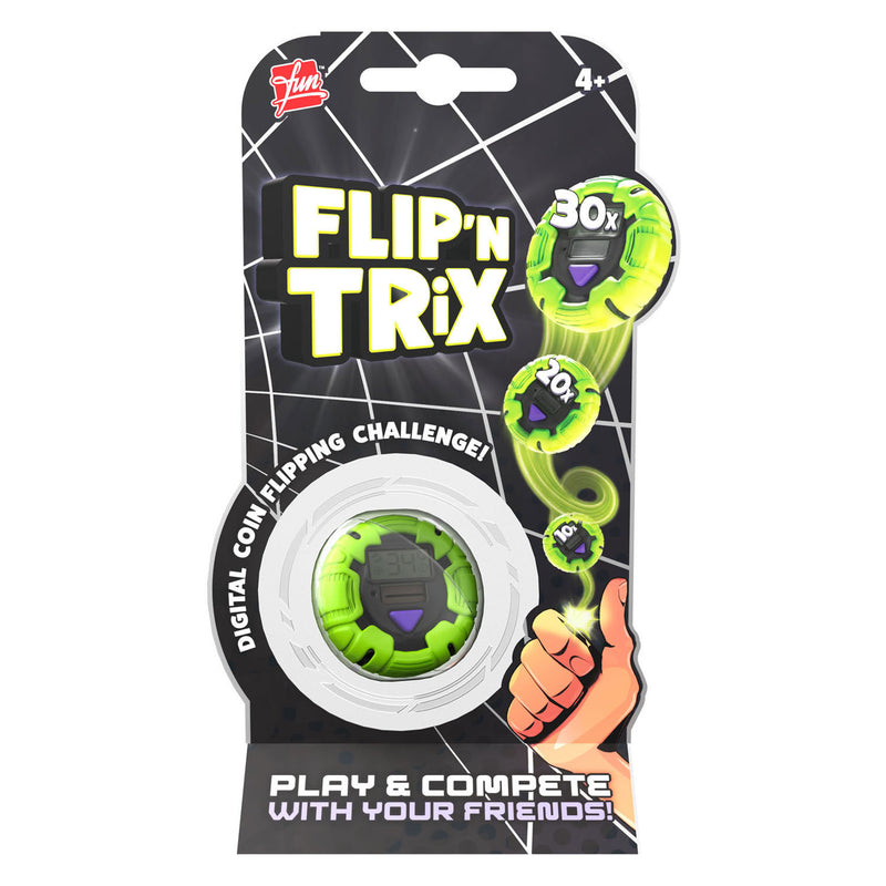 Load image into Gallery viewer, Goliath games flip 'n trix digitale munt - kop of munt spel
