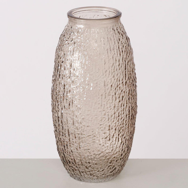 Load image into Gallery viewer, Boltze home vaas h20cm glas beige
