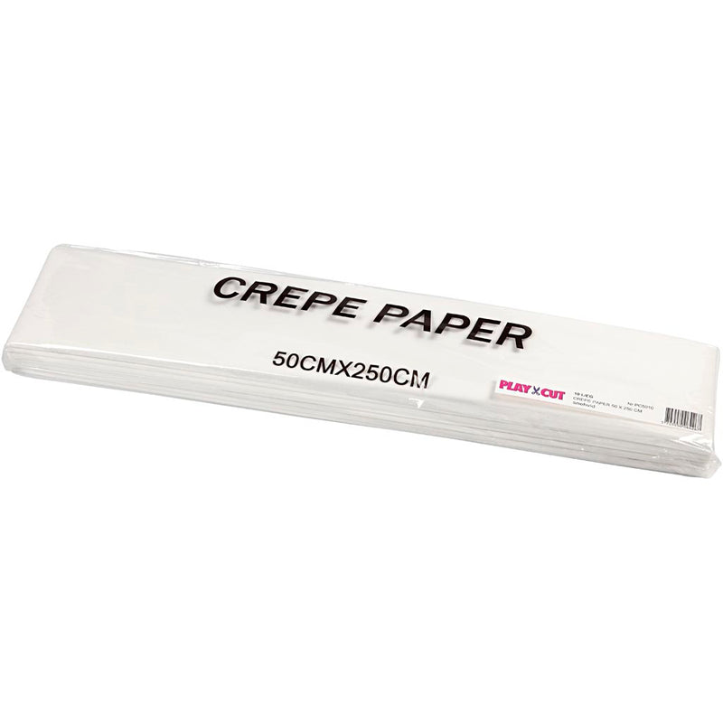 Load image into Gallery viewer, Https: www.cchobby.nl crepepapier-vel-50x250-cm-22-gr-wit-10-vouw-1-doos
