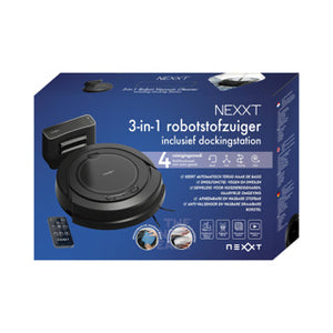Nexxt 3-in-1 robotstofzuiger met dockingstation