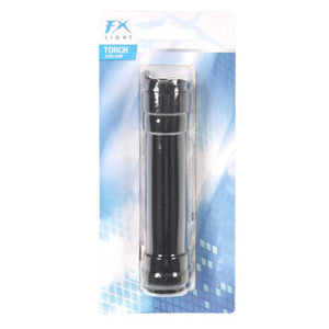 No brand zaklamp aluminium zwart | 6 stuks