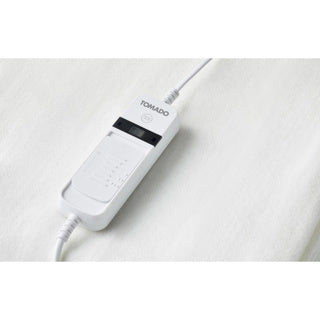 Load image into Gallery viewer, Tomado teb1510w elektrische deken 150x80 cm wit fleece
