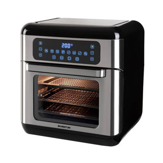 Load image into Gallery viewer, Inventum gf1200hld mini oven 12l 1500w zwart rvs
