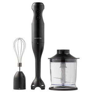 Inventum staafmixer set zwart 350 watt mx350b met garde en hakmolen