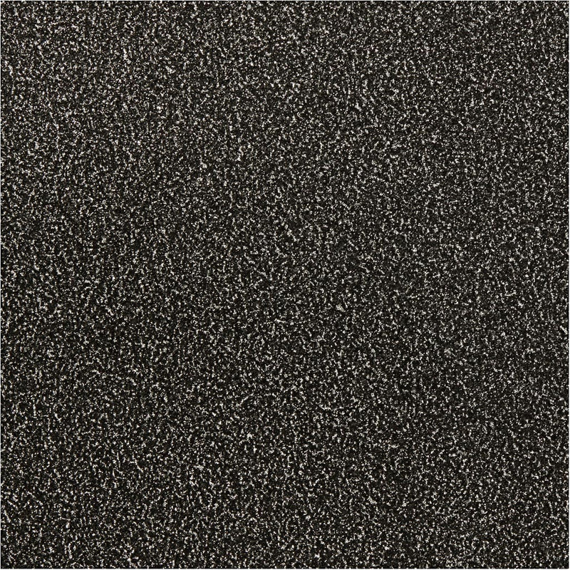 Afbeelding laden in galerijviewer, Https: www.cchobby.nl glitterfolie-b-35-cm-dikte-110-my-zwart-2-m-1-rol
