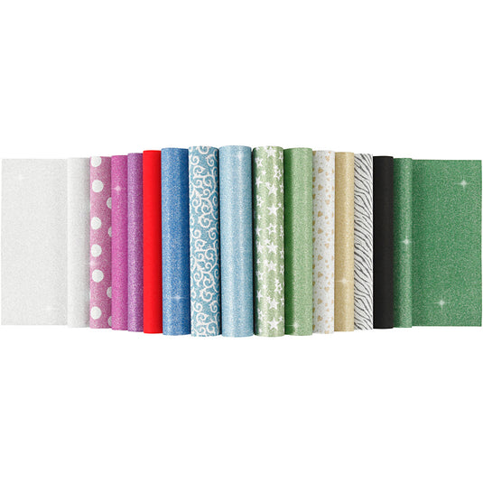 Creativ company https: www.cchobby.nl glitterpapier-blok-a4-vel-210x297-mm-150-gr-30-vel-1-stuk