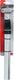 Simson zadelpen verend 272 mm alu zilver 021944144851
