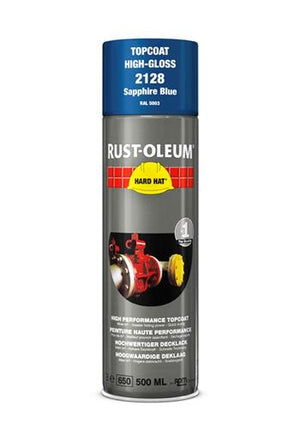Rust-oleum spuitbus blauw ral5003 500ml