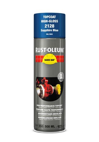 Rust-oleum spuitbus blauw ral5003 500ml