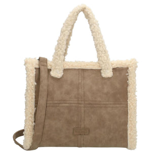 Beagles laredo handtasã‚â - 016 taupe 22x28x10cm