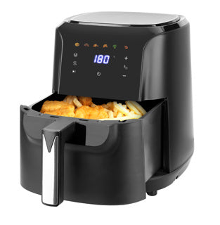 Daily home hetelucht friteuse 6l zwart