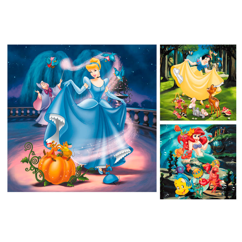 Load image into Gallery viewer, Ravensburger disney princess, 3x49st.
