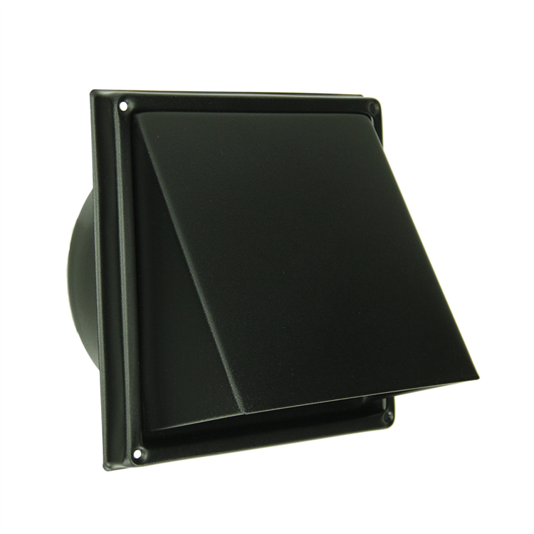 Load image into Gallery viewer, Renson 1066436 - zwart inox dampkaprooster type 641 ø100mm, opbouw | 2 stuks
