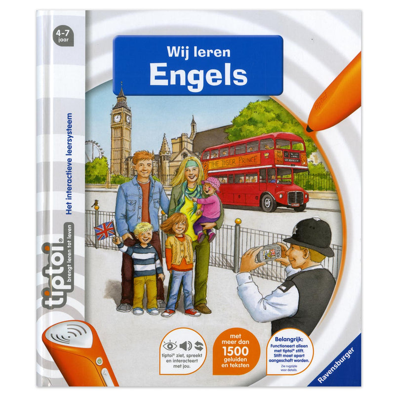 Load image into Gallery viewer, Ravensburger Tiptoi Boek Wij Leren Engels
