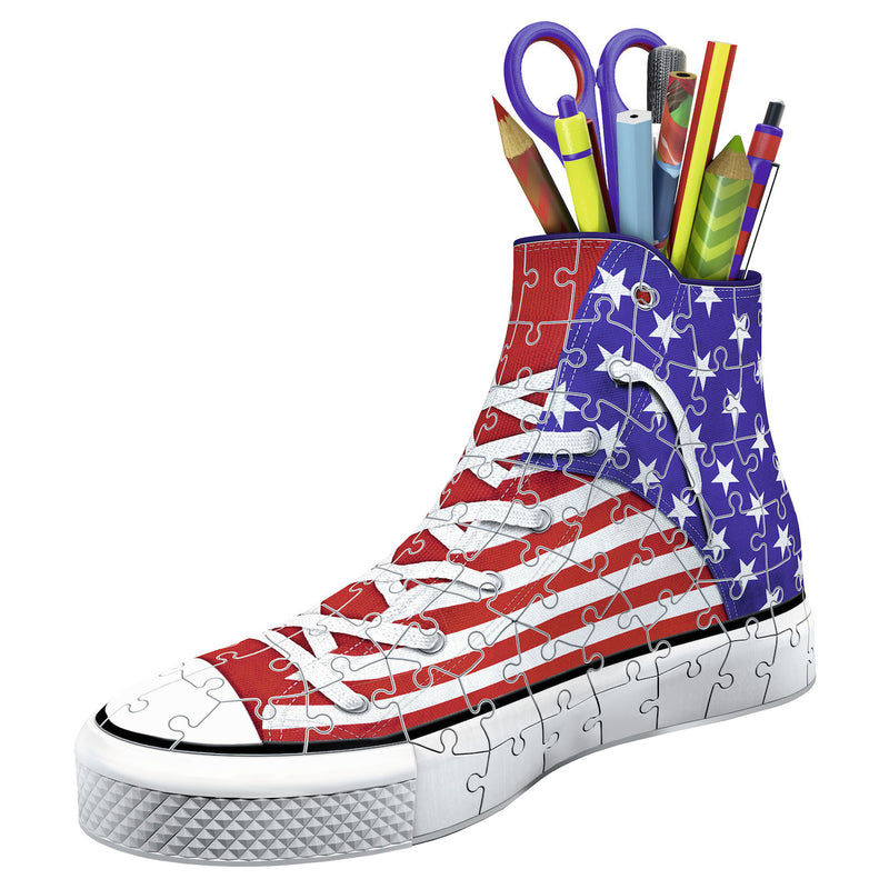 Load image into Gallery viewer, Ravensburger 3d puzzel - amerika sneaker -108st.

