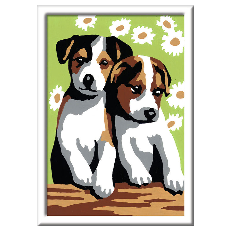 Load image into Gallery viewer, Ravensburger Schilderen op Nummer Schattige Puppy's
