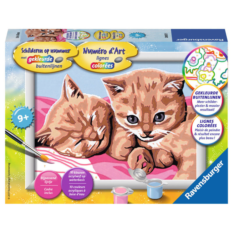 Load image into Gallery viewer, Ravensburger Schilderen op Nummer Knuffelvriendjes
