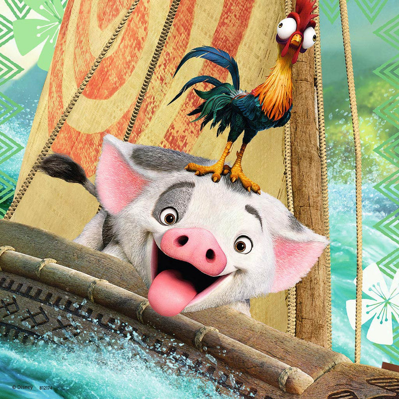 Load image into Gallery viewer, Ravensburger disney vaiana's ontdekkingsreis, 3x49st.
