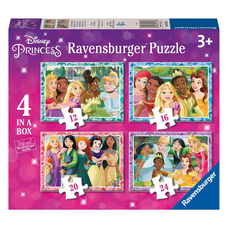 Load image into Gallery viewer, Ravensburger puzzels disney princess, 4in1
