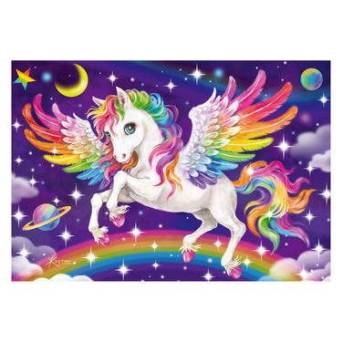 Ravensburger puzzel unicorn and pegasus - legpuzzel - 2x24 stukjes