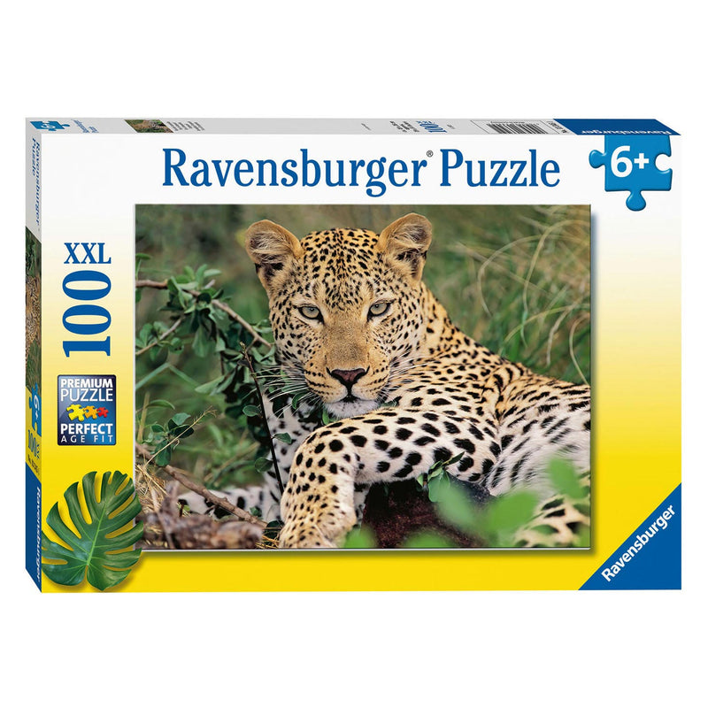 Load image into Gallery viewer, Ravensburger puzzel luipaard, 100st. xxl
