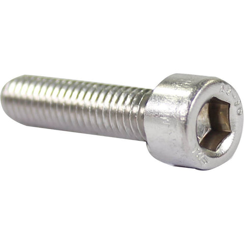 Allen screw M6x30 stainless steel per 25