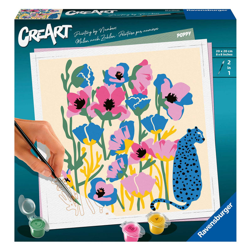 Load image into Gallery viewer, Ravensburger schilderen op nummer - poppy

